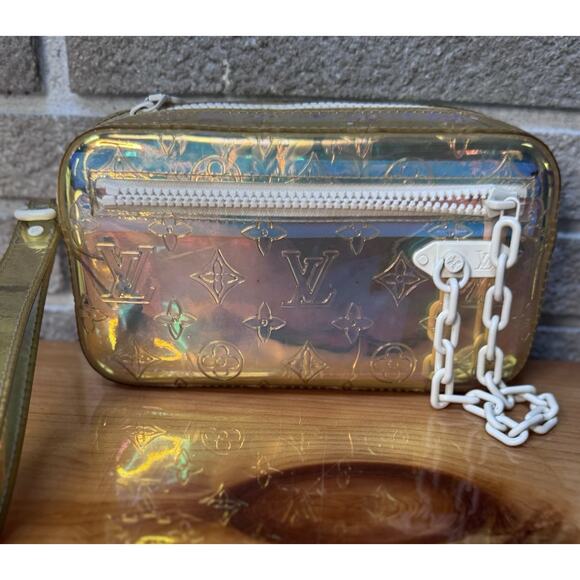 Louis Vuitton Volga Prism Pochette Virgil Abloh Monogram Limited Edition RARE - Picture 1 of 9